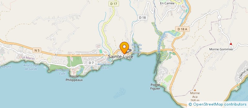 localisation de l'entreprise E-C BTP à SAINTE-LUCE