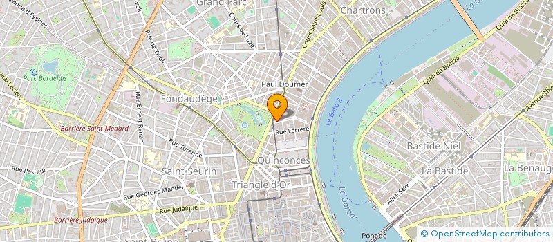 localisation de l'entreprise E.C. CONSULTING  BORDEAUX