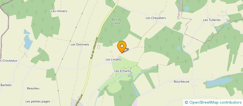 localisation de l'entreprise E.C.E à CHARNY OREE DE PUISAYE