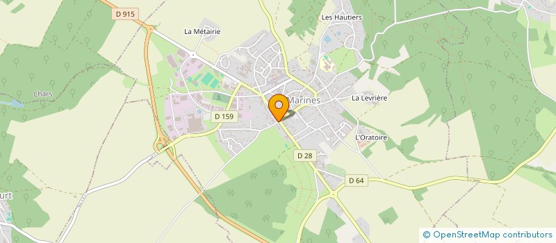 localisation de l'entreprise E.C.F.G.  MARINES