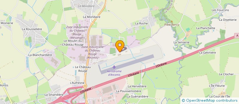localisation de l'entreprise E.C.G. à ANCENIS-SAINT-GEREON