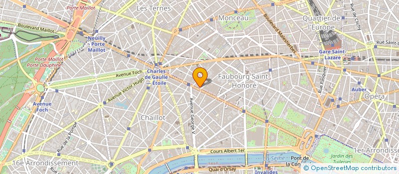 localisation de l'entreprise E-C-H à PARIS