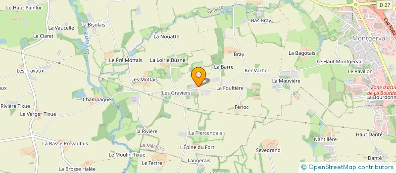 localisation de l'entreprise E.C.I.  MELESSE