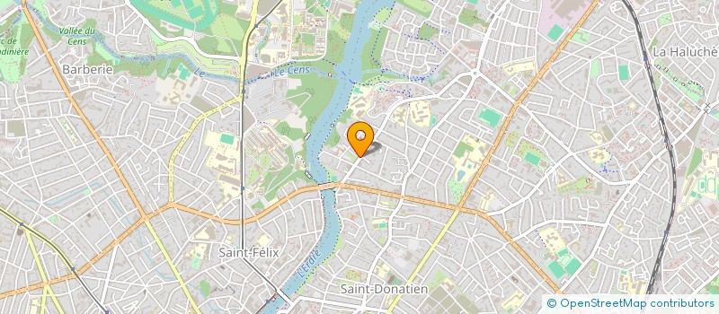 localisation de l'entreprise E.C.I.S. à NANTES