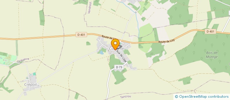 localisation de l'entreprise E.C.L.E  COCHEREL