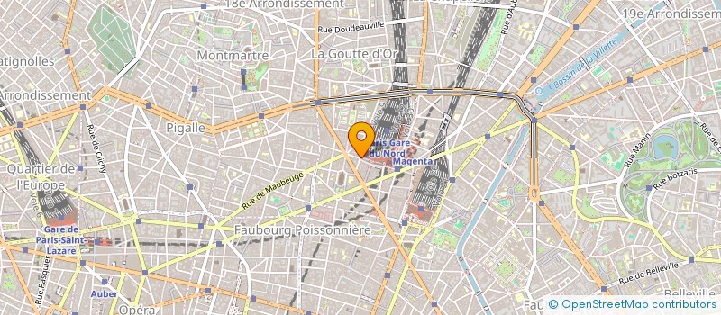 localisation de l'entreprise E C L T  PARIS