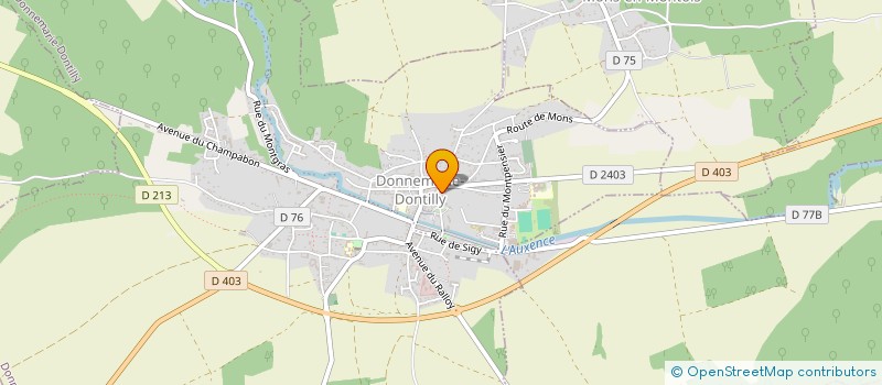localisation de l'entreprise E C M à DONNEMARIE-DONTILLY
