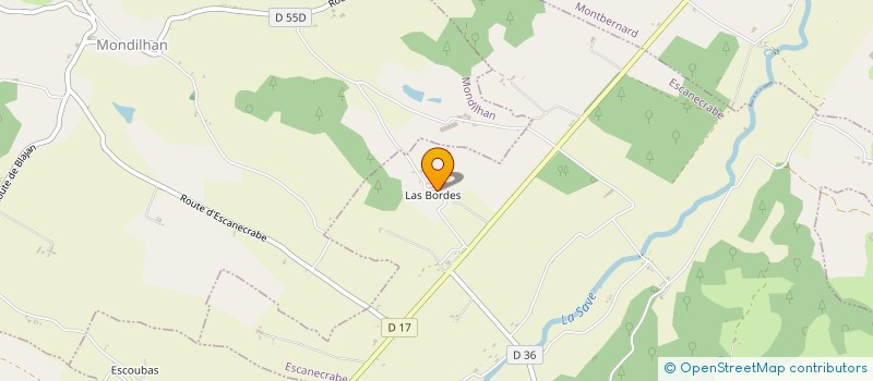 localisation de l'entreprise E.C.M.I.  SAMAN