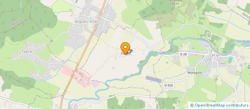 localisation de l'entreprise E.C.N.  REGAT