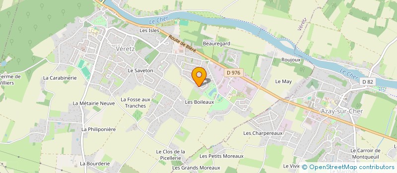 localisation de l'entreprise E & C PONTIER  VERETZ