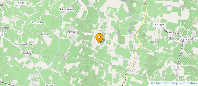 localisation de l'entreprise E C Q à SAINTE-COLOMBE