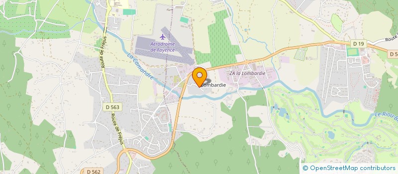 localisation de l'entreprise E.C.R.  TOURRETTES