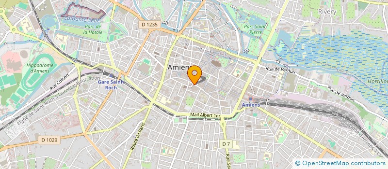 localisation de l'entreprise E.C.R. 80  AMIENS