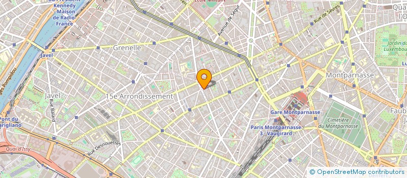 localisation de l'entreprise E C R BLOMET  PARIS