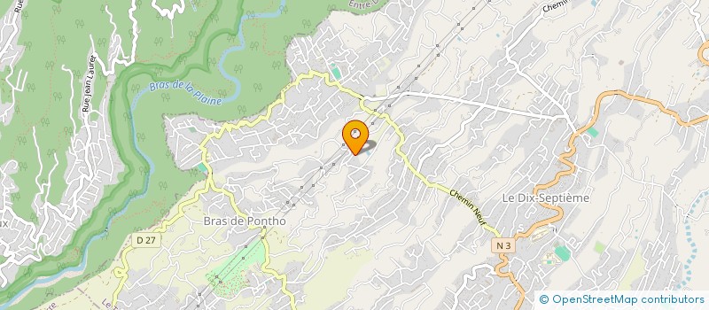 localisation de l'entreprise E.C.R.M.M.  LE TAMPON