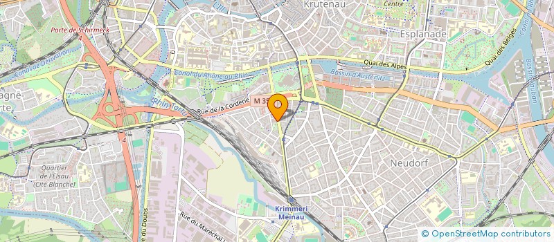 localisation de l'entreprise E-CARE PLATFORM  STRASBOURG