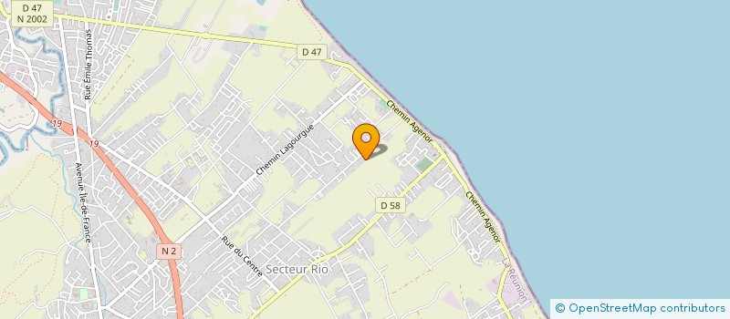 localisation de l'entreprise E-CASE CONSTRUCTION OCEAN INDIEN à SAINT-ANDRE