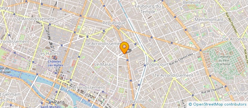 localisation de l'entreprise E CELLARS FRANCE à PARIS