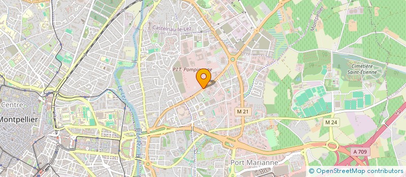 localisation de l'entreprise E-CFO à MONTPELLIER