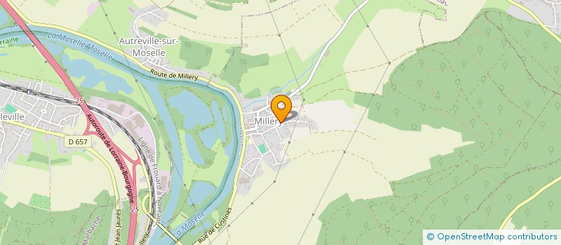 localisation de l'entreprise E.CHAMBAUT GROUP  MILLERY