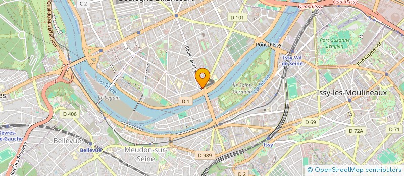 localisation de l'entreprise E-CHOCOLAT à BOULOGNE-BILLANCOURT
