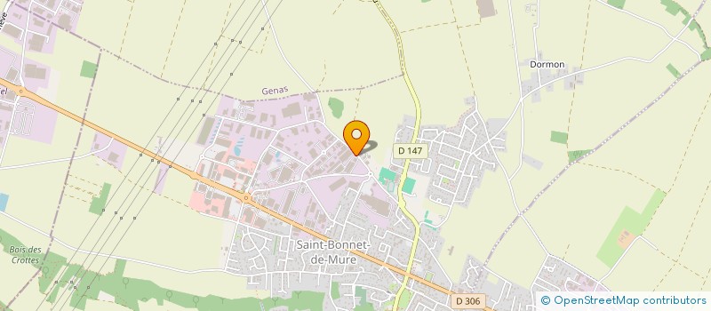 localisation de l'entreprise E-CHRONO-TRANSPORTS à SAINT-BONNET-DE-MURE