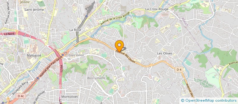 localisation de l'entreprise E-CIG DESIGN à MARSEILLE