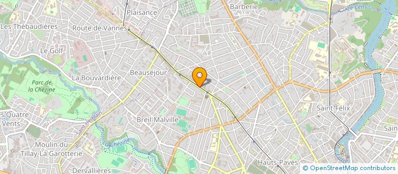 localisation de l'entreprise E CIG OUEST à NANTES