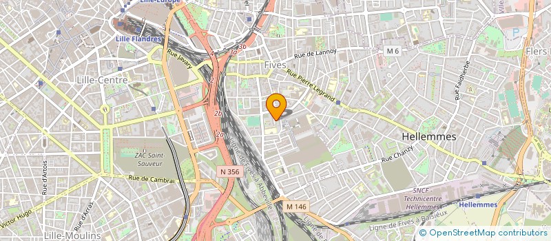 localisation de l'entreprise E.CLA / ASSOCIATION POUR L'ESSOR DE LA CLARINETTE DANS LES HAUTS-DE-FRANCE à LILLE