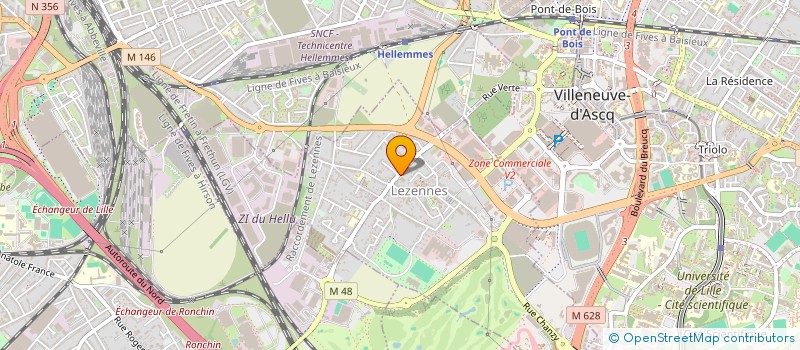 localisation de l'entreprise E-CLAP, AMOUREUX DE TOUS LES CINEMAS à LILLE