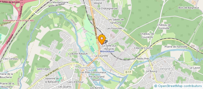 localisation de l'entreprise E-CLASSIC.FR  VEIGNE