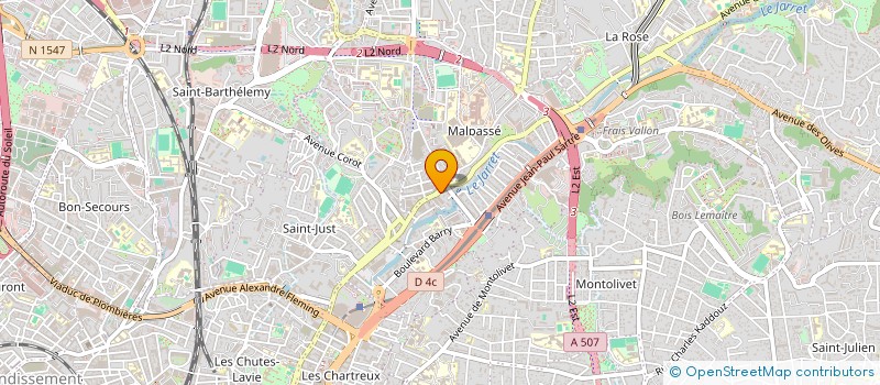 localisation de l'entreprise E.CLOPE DEVELOPPEMENT à MARSEILLE