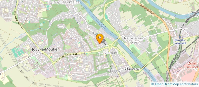 localisation de l'entreprise E CLOPE STORE METZ à JOUY-LE-MOUTIER