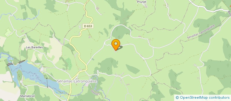 localisation de l'entreprise E-CO-TONOME  SENAILLAC-LATRONQUIERE