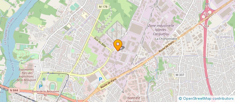 localisation de l'entreprise E-COBOT SOLUTIONS à CARQUEFOU