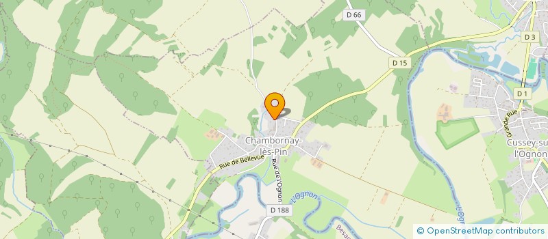 localisation de l'entreprise E-COLLECTIF  CHAMBORNAY-LES-PIN