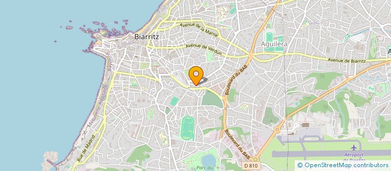 localisation de l'entreprise E-COMME EQUIN à BIARRITZ