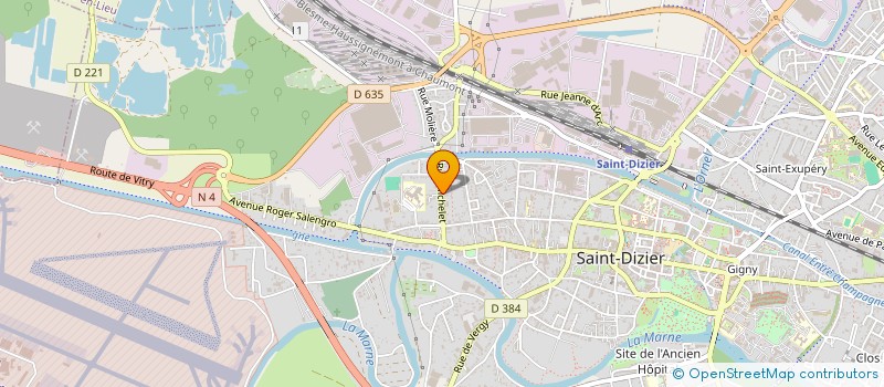 localisation de l'entreprise E-COMMERCE AUTOMOBILE à SAINT-DIZIER