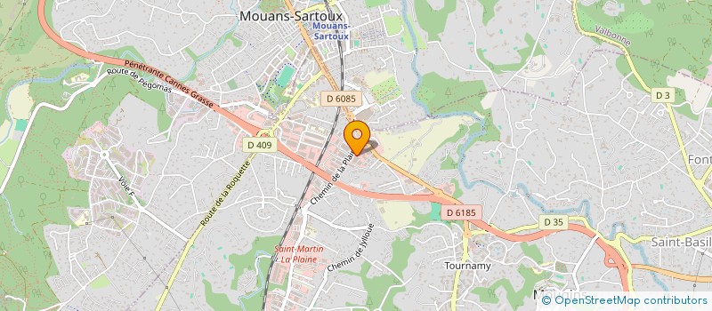 localisation de l'entreprise E-CONCEPT à MOUGINS