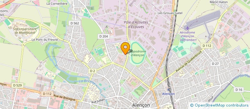 localisation de l'entreprise E-CONCEPT à ALENCON