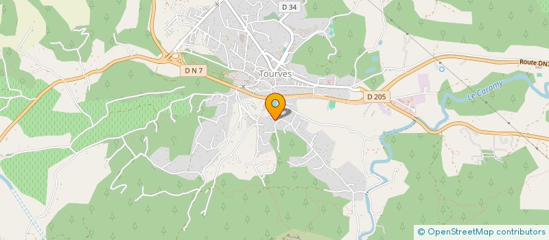 localisation de l'entreprise E-CONCEPT II à BRIGNOLES