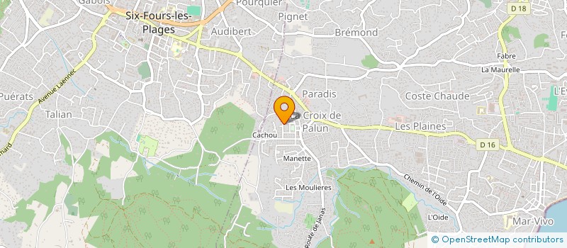 localisation de l'entreprise E-CONIC à LA SEYNE-SUR-MER