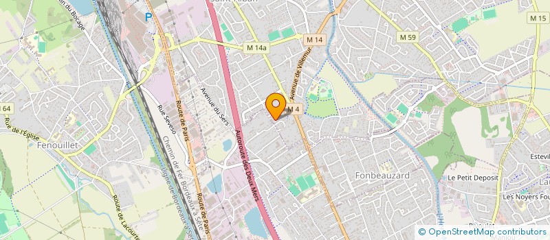 localisation de l'entreprise E CONNECT SOLUTIONS  BEAUZELLE