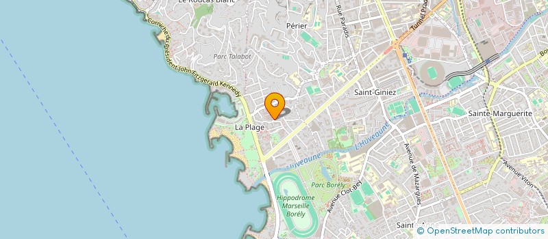 localisation de l'entreprise E. CONSTAT à MARSEILLE