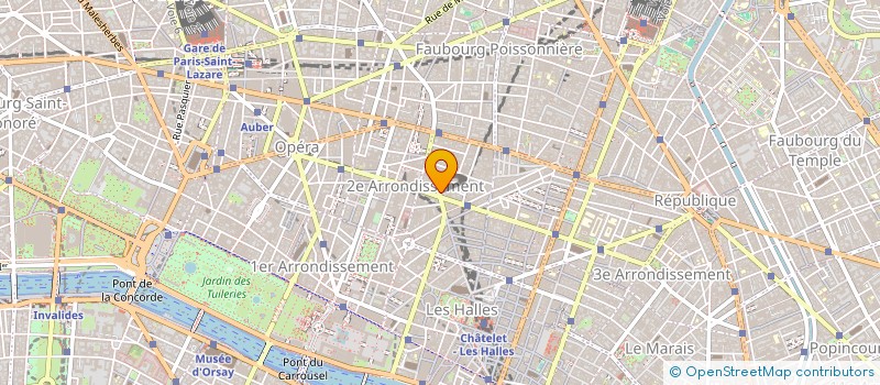 localisation de l'entreprise E-CONSULTING  PARIS