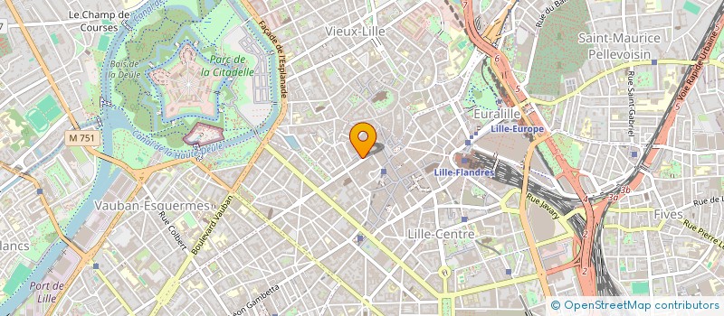 localisation de l'entreprise E-CONSULTING RH NORD à LILLE