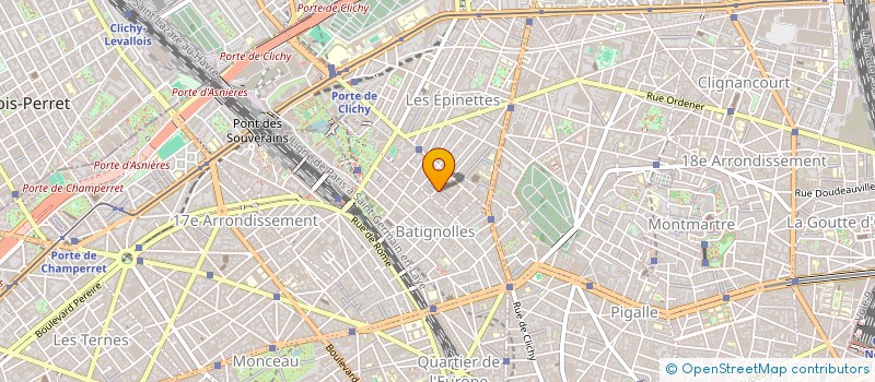 localisation de l'entreprise E-CONTENUS  PARIS