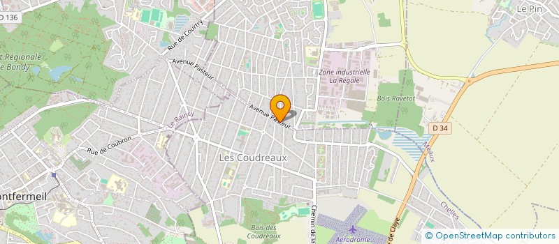 localisation de l'entreprise E-CORDO  AULNAY-SOUS-BOIS
