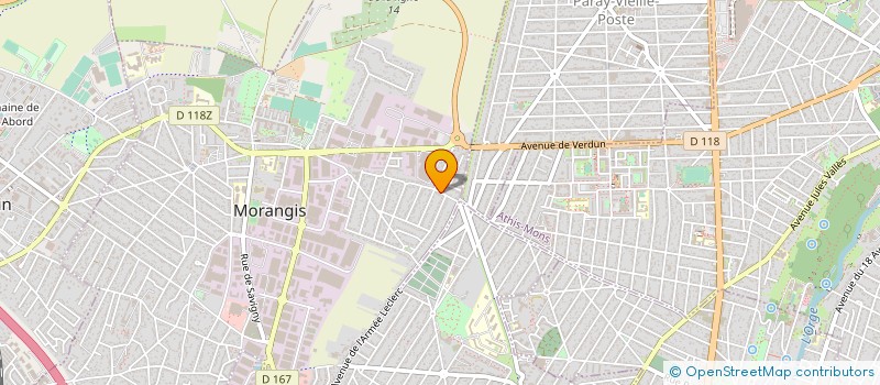 localisation de l'entreprise E-COSP à MORANGIS