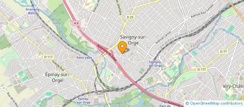 localisation de l'entreprise E-CSGRC à SAVIGNY-SUR-ORGE